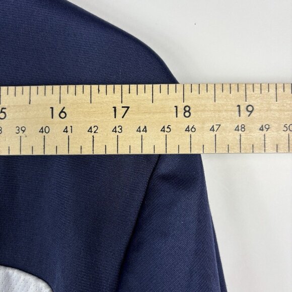 Fila Mens Track Jacket M Blue Colorblock Full Zip Tennis Patriotic pickleball - Picture 11 of 13